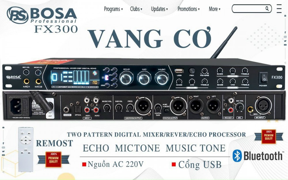 VANG CƠ BOSA FX300